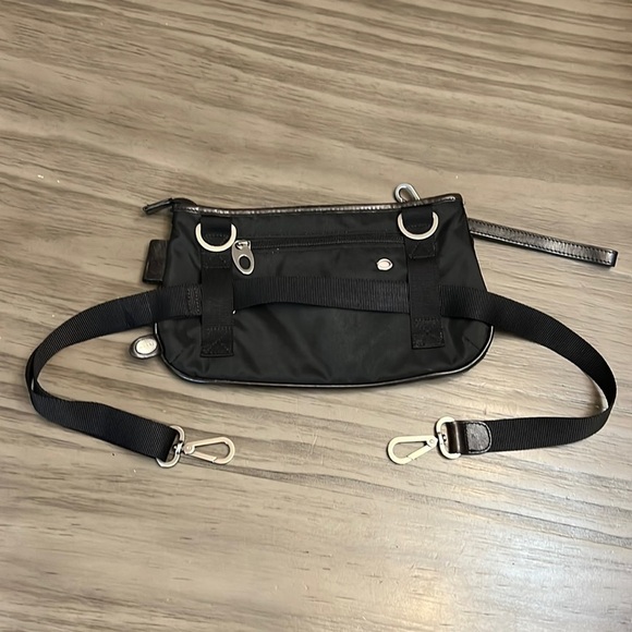 MOSEY BLACK ADJUSTABLE CROSSBODY/BELT BAG - Picture 2 of 16